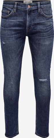 mėlyna Only & Sons Prigludęs Džinsai 'ONSLoom': priekis