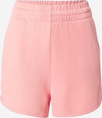 FILA Regular Workout Pants 'CALAIS' in Pink: front