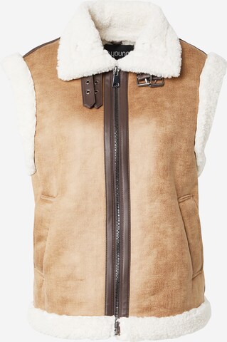 b.young Vest 'Asanne' in Brown: front