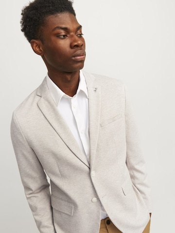 JACK & JONES Slim fit Suit Jacket 'Denver' in Beige