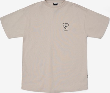 Dr. Denim Shirt 'Trooper' in Grau: Vorderseite