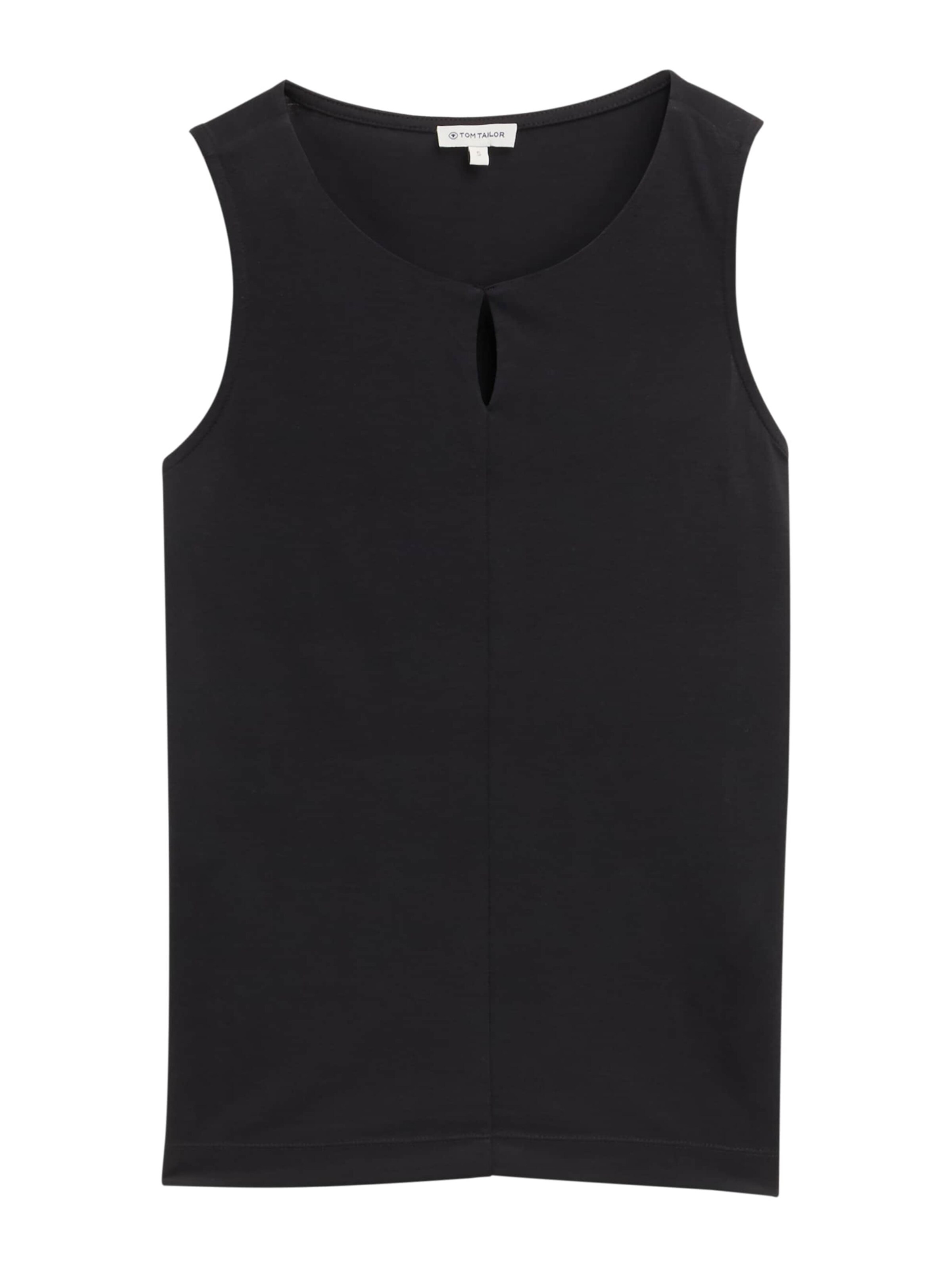 melns TOM TAILOR Topiņš: no priekšpuses