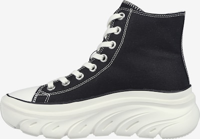 SKECHERS High-Top Sneakers in Black / White, Item view