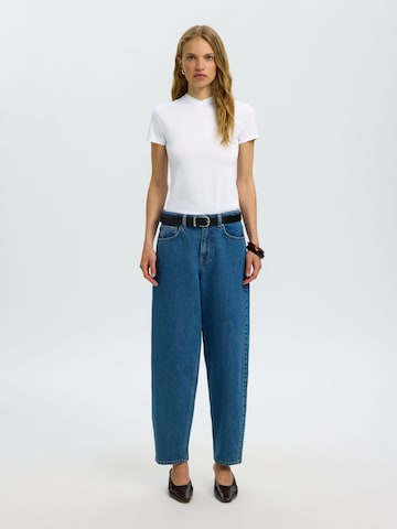 SELECTED - Camiseta en blanco