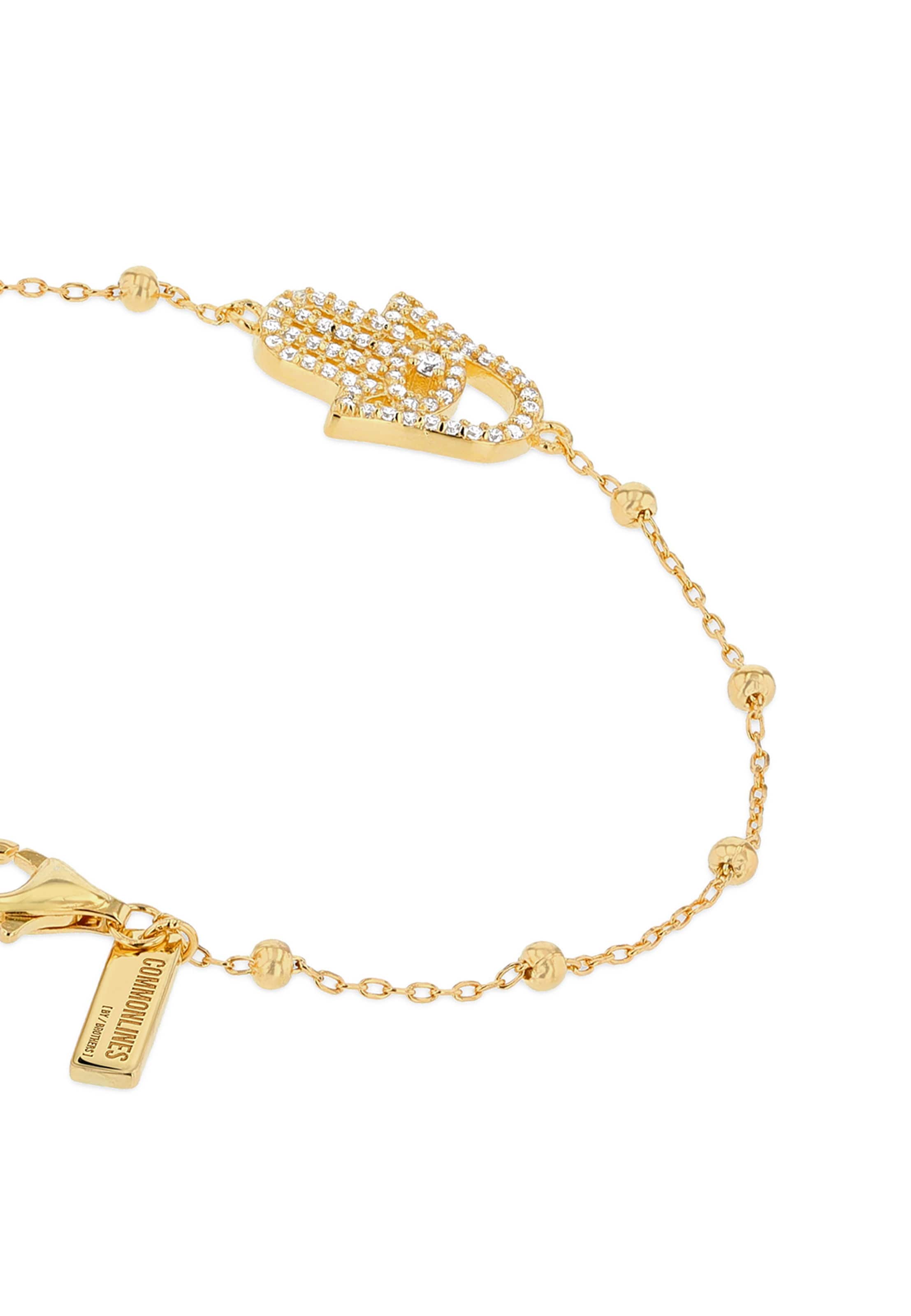 Commen Lines Anhänger in Gold