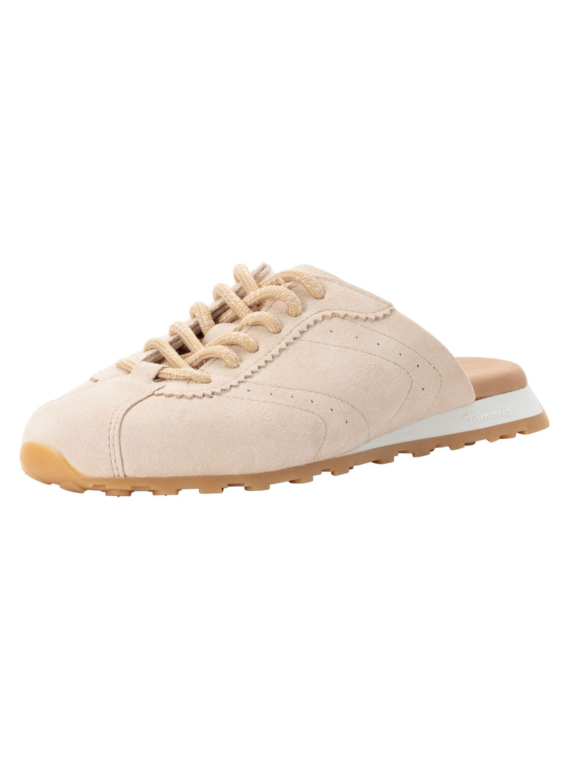 Tamaris Mule in Beige: front