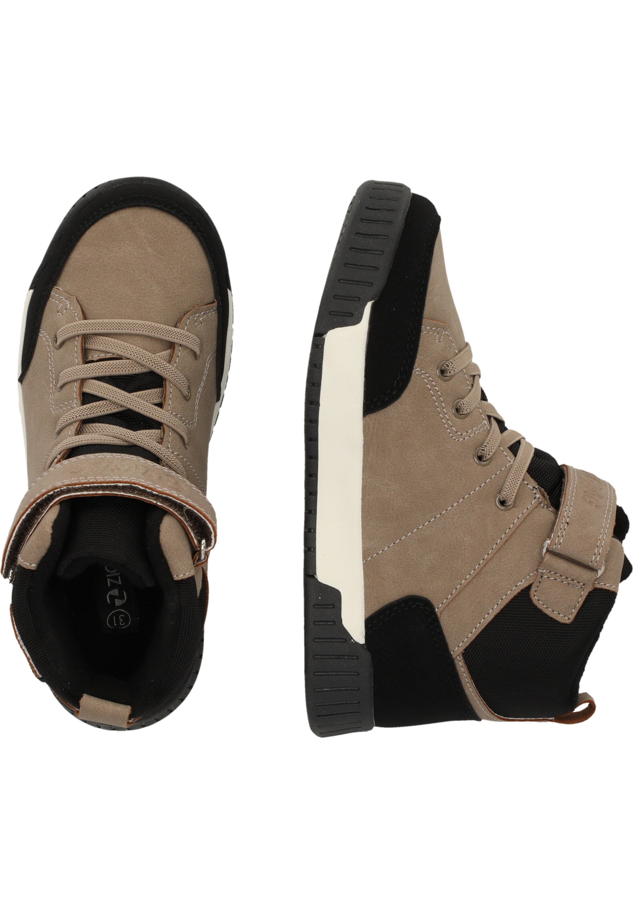 ZigZag Snowboots in Braun