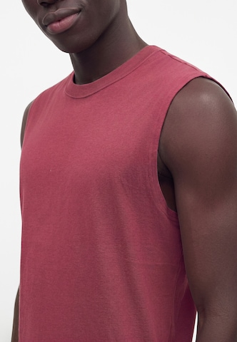 GAP Shirt 'V-EVERYDAY SOFT MUSCLE' in Rood