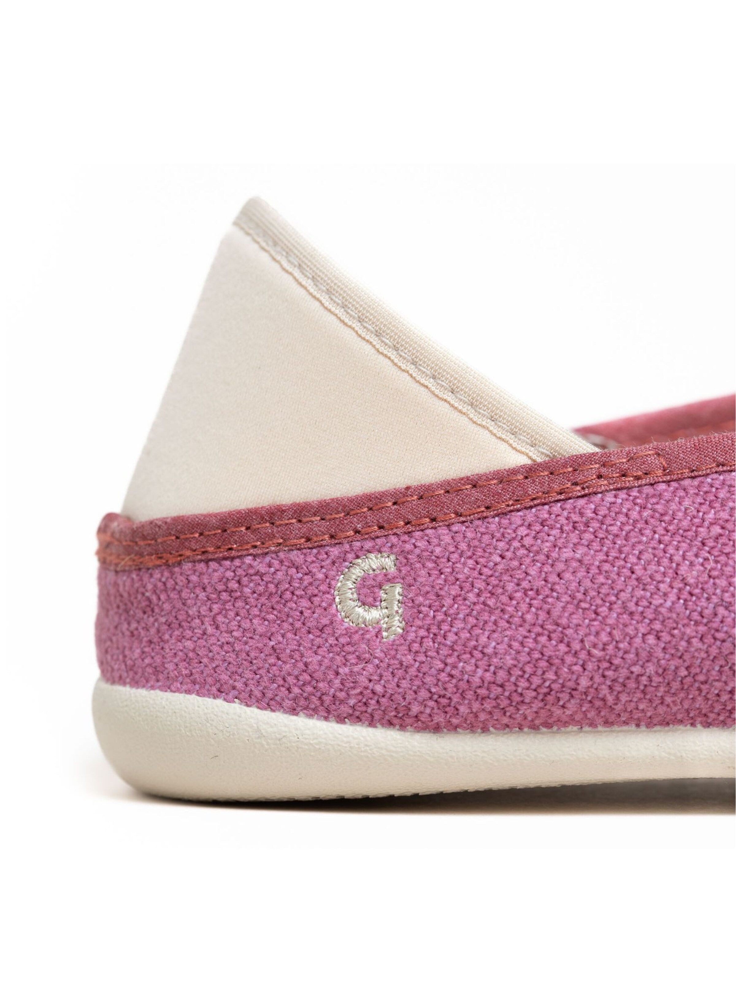 Gottstein Espadrilles 'Espadrille Linen Slip-On' in Pink