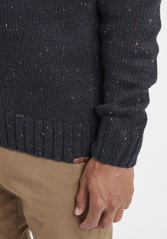 INDICODE JEANS Knit Cardigan 'BERGEN' in Blue