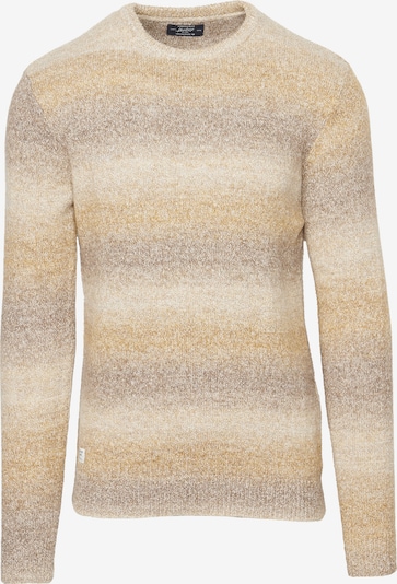 KOROSHI Neulepaita värissä beige / vaaleanruskea / vaaleanoranssi, Tuotenäkymä