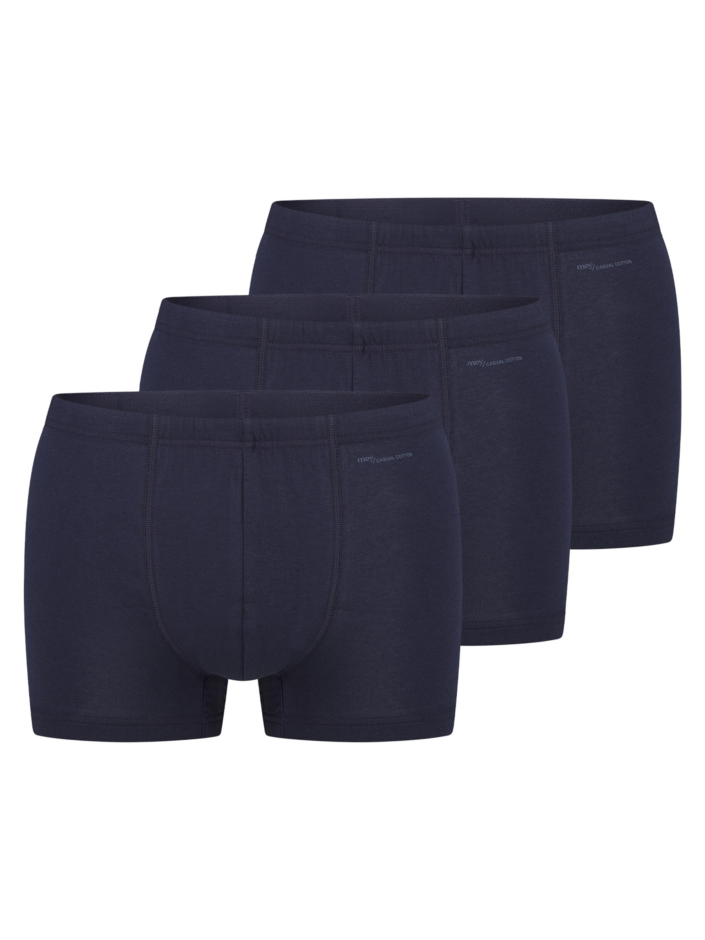 Mey Boxer shorts 'Casual Cotton' in Blue: front