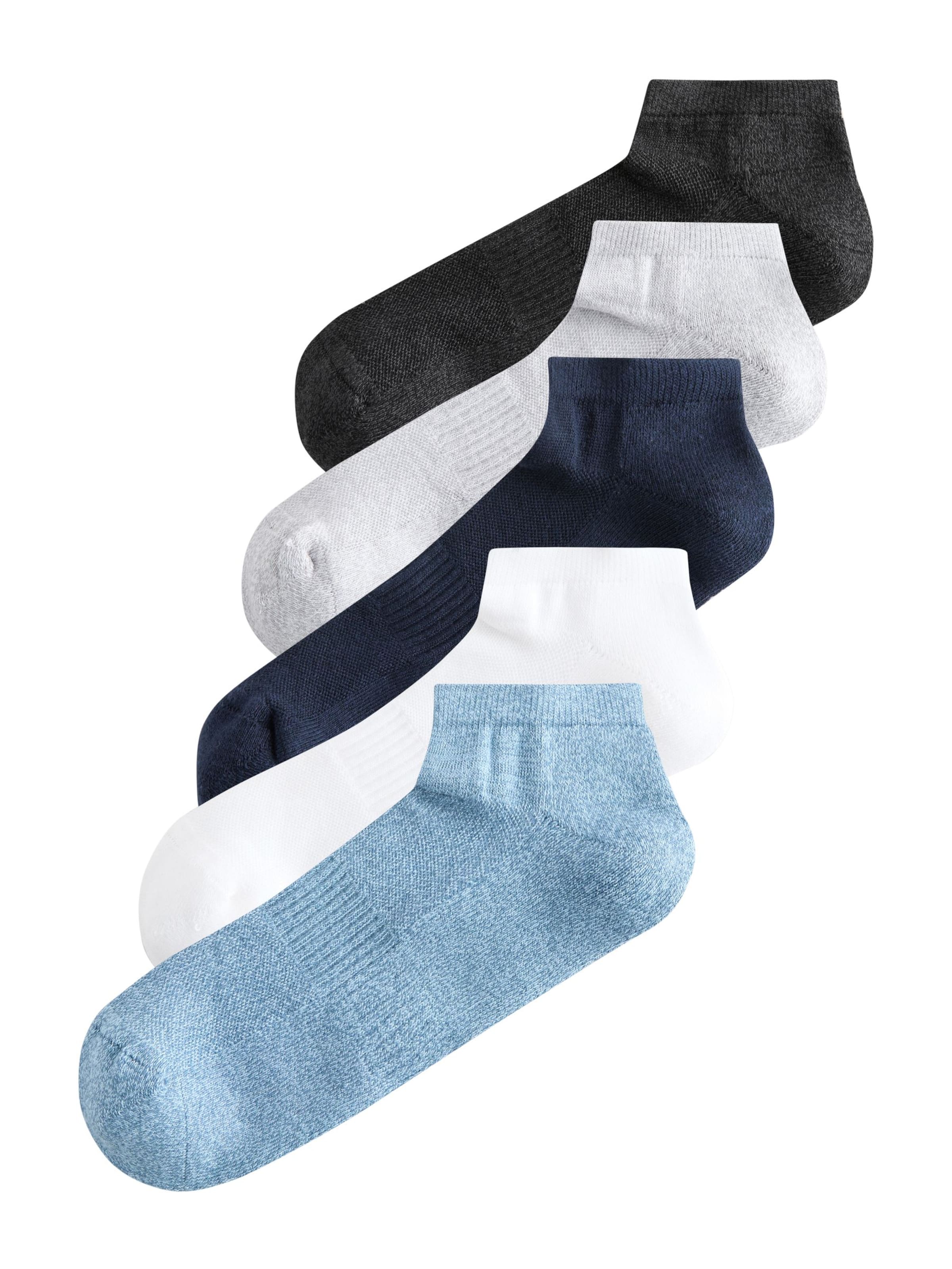 Next Socken in Blau: Vorderseite