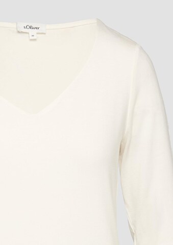 s.Oliver Shirt in Beige