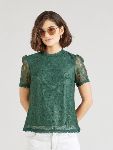 Camicia da donna 'PCOLLINE' di PIECES in verde: frontale