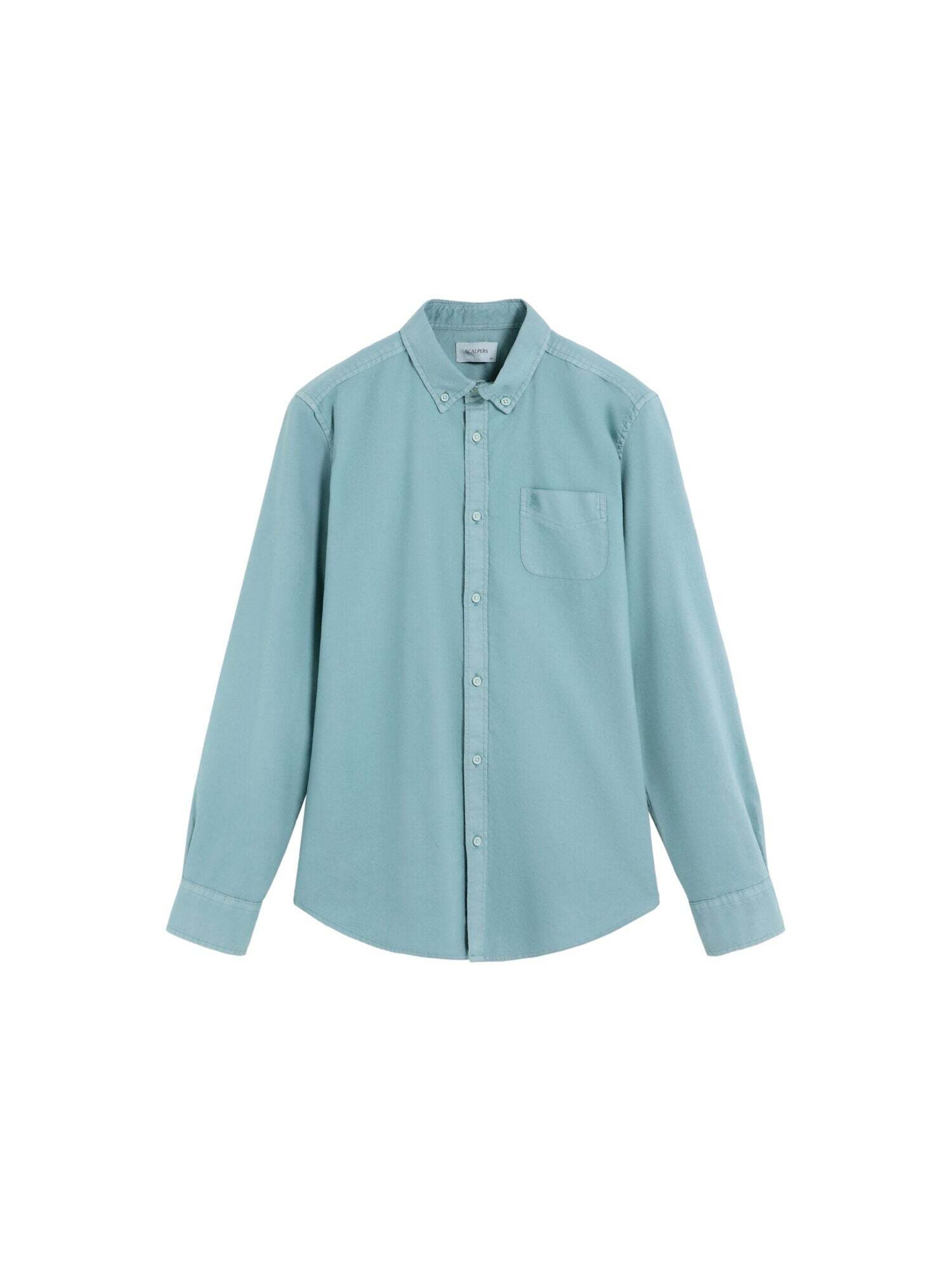 zils Scalpers Komforta piegriezums Krekls: no priekšpuses