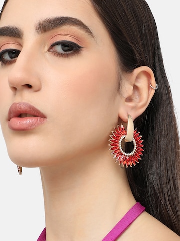 Boucles d'oreilles 'Rishita' SOHI en or : devant