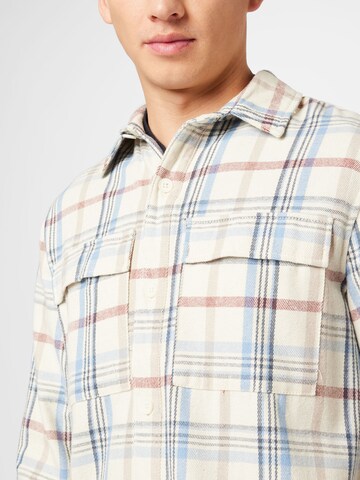 Revolution Regular fit Button Up Shirt in White