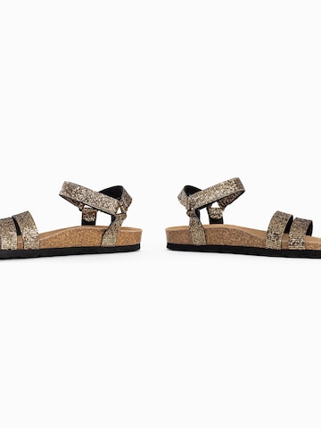 Bayton Sandaler 'Elvas' i guld