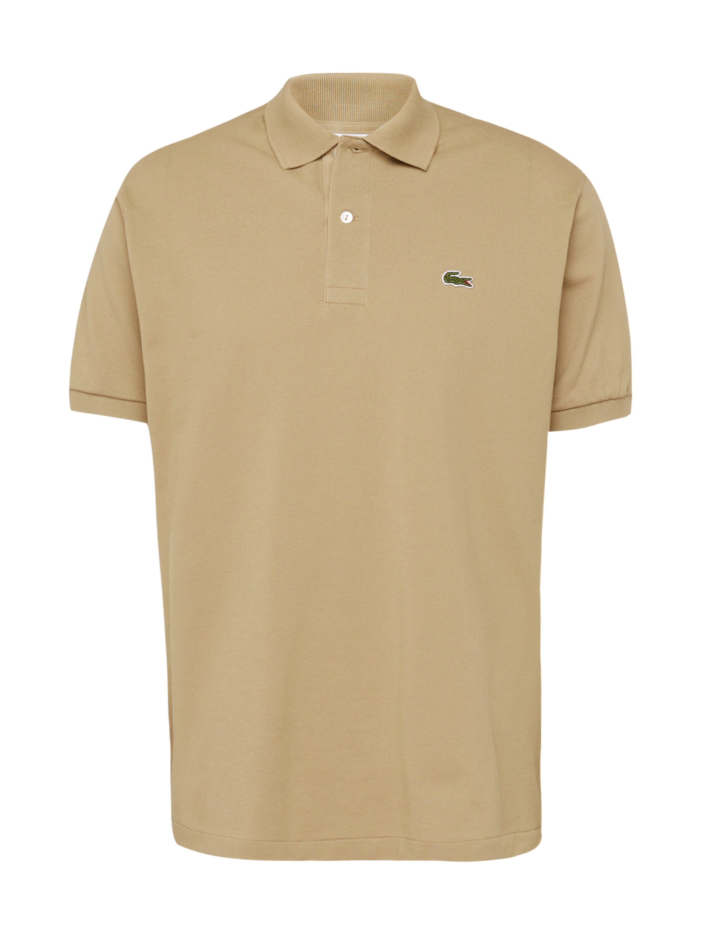 LACOSTE Футболка в Бежевый: спереди