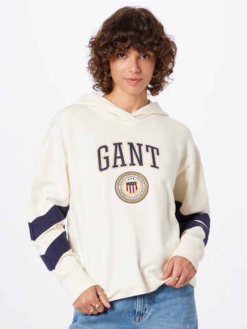 GANT Sweatshirt in Beige: front