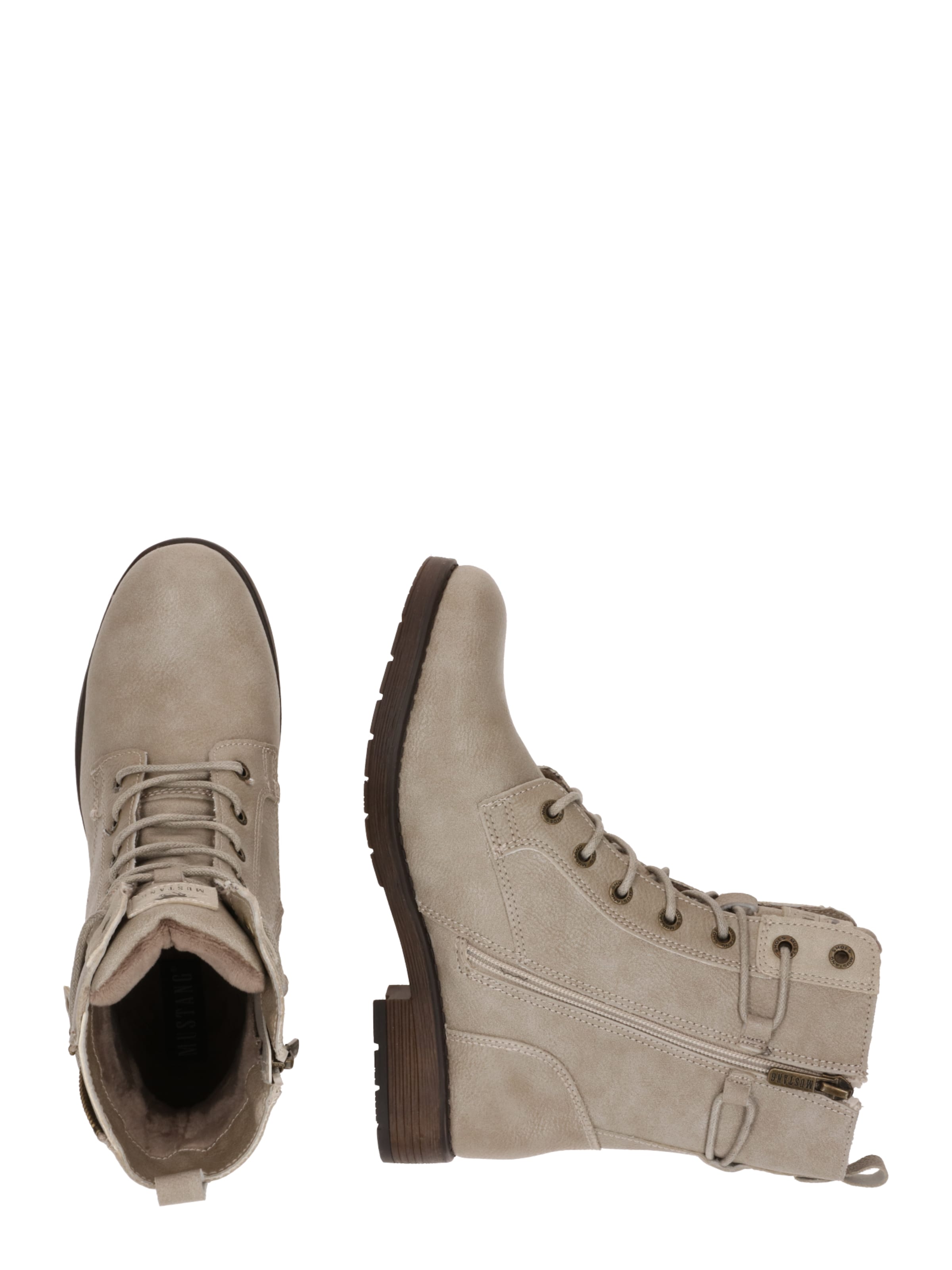 Bottines à lacets MUSTANG en gris