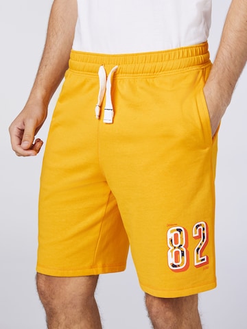 Oklahoma Jeans Regular Shorts in Orange