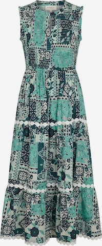 Robe d’été ' ' Apricot en bleu : devant