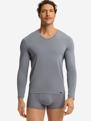 T-Shirt 'Natural Function' Hanro en gris : devant