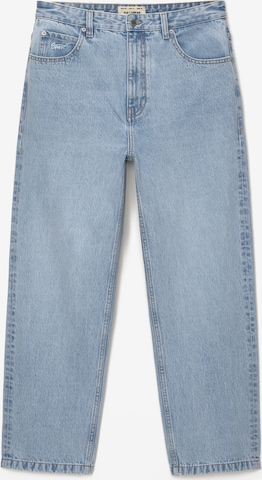 Pull&Bear Loosefit Jeans i blå: framsida