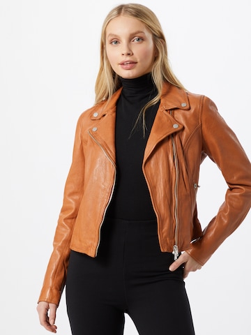 FREAKY NATION Between-Season Jacket 'Bali SC' in Brown: front