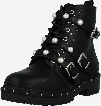 Missguided Boots en schwarz, Vue avec produit