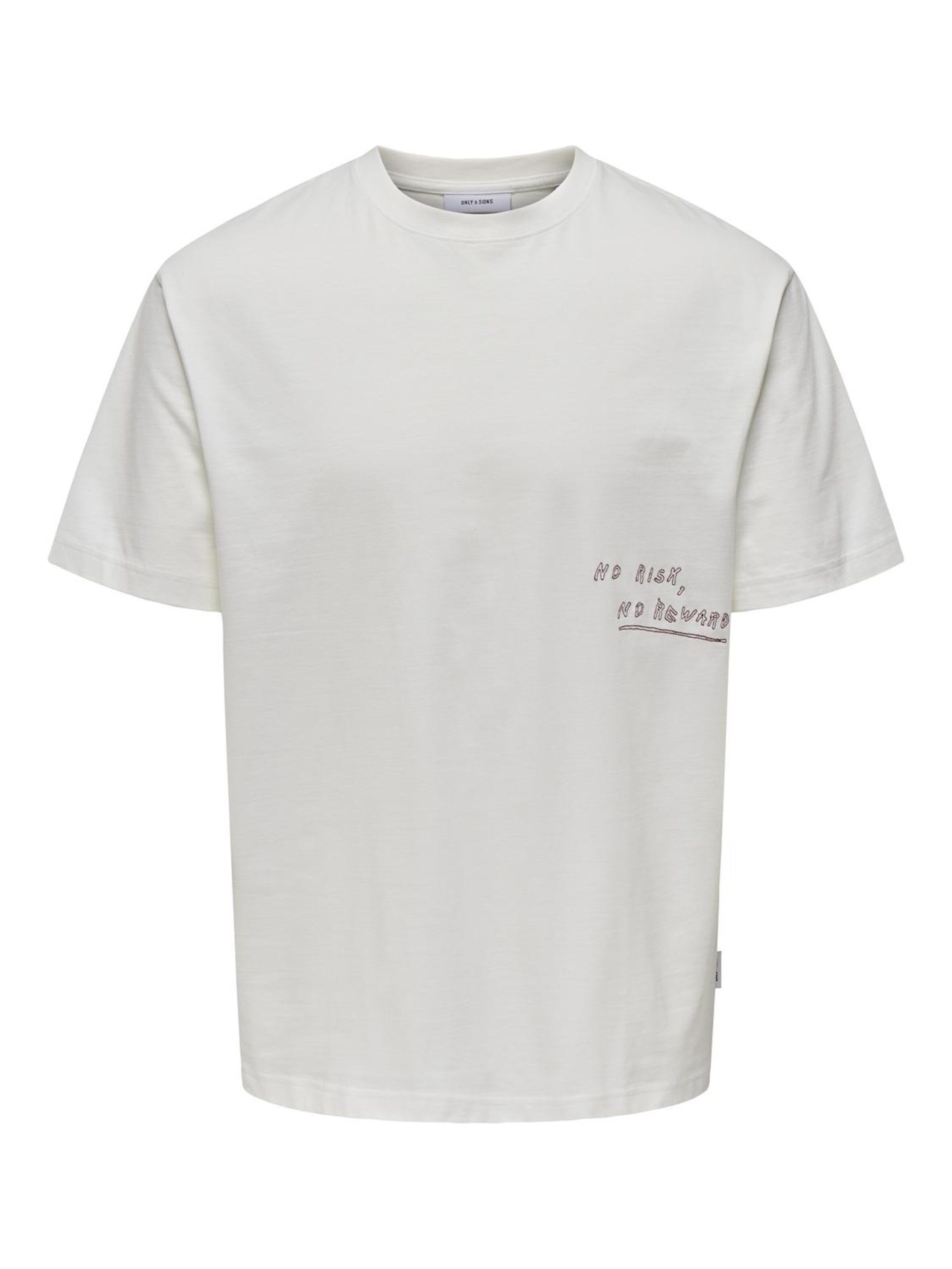 Only & Sons Shirt in Wit: voorkant