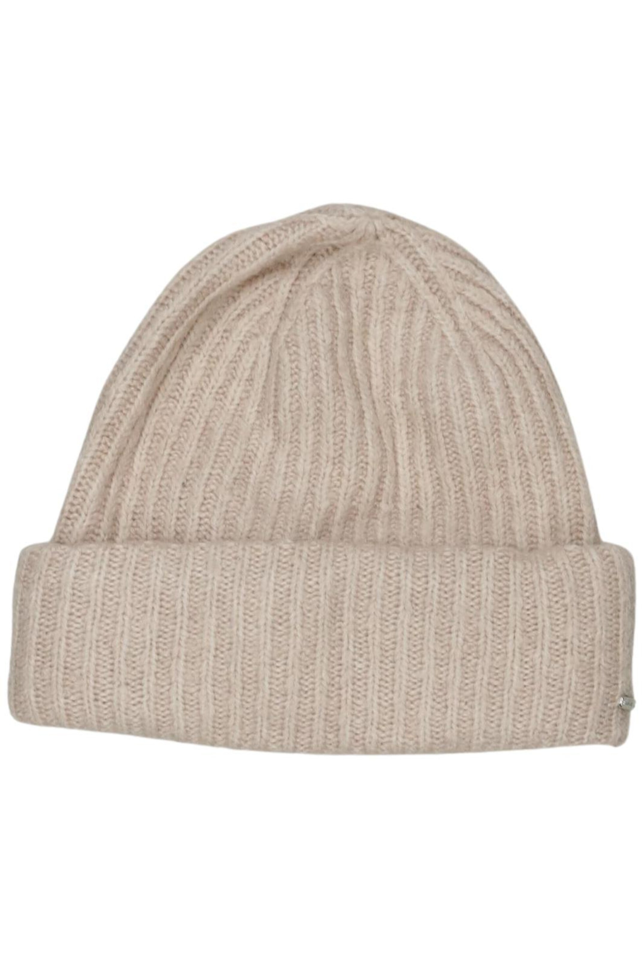 OPUS Hat & Cap in One size in Beige: front