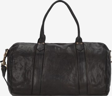 Campomaggi Weekender in Black: front