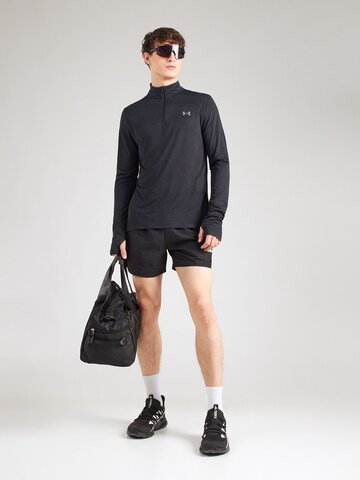 juoda UNDER ARMOUR Sportiniai marškinėliai 'Velociti'