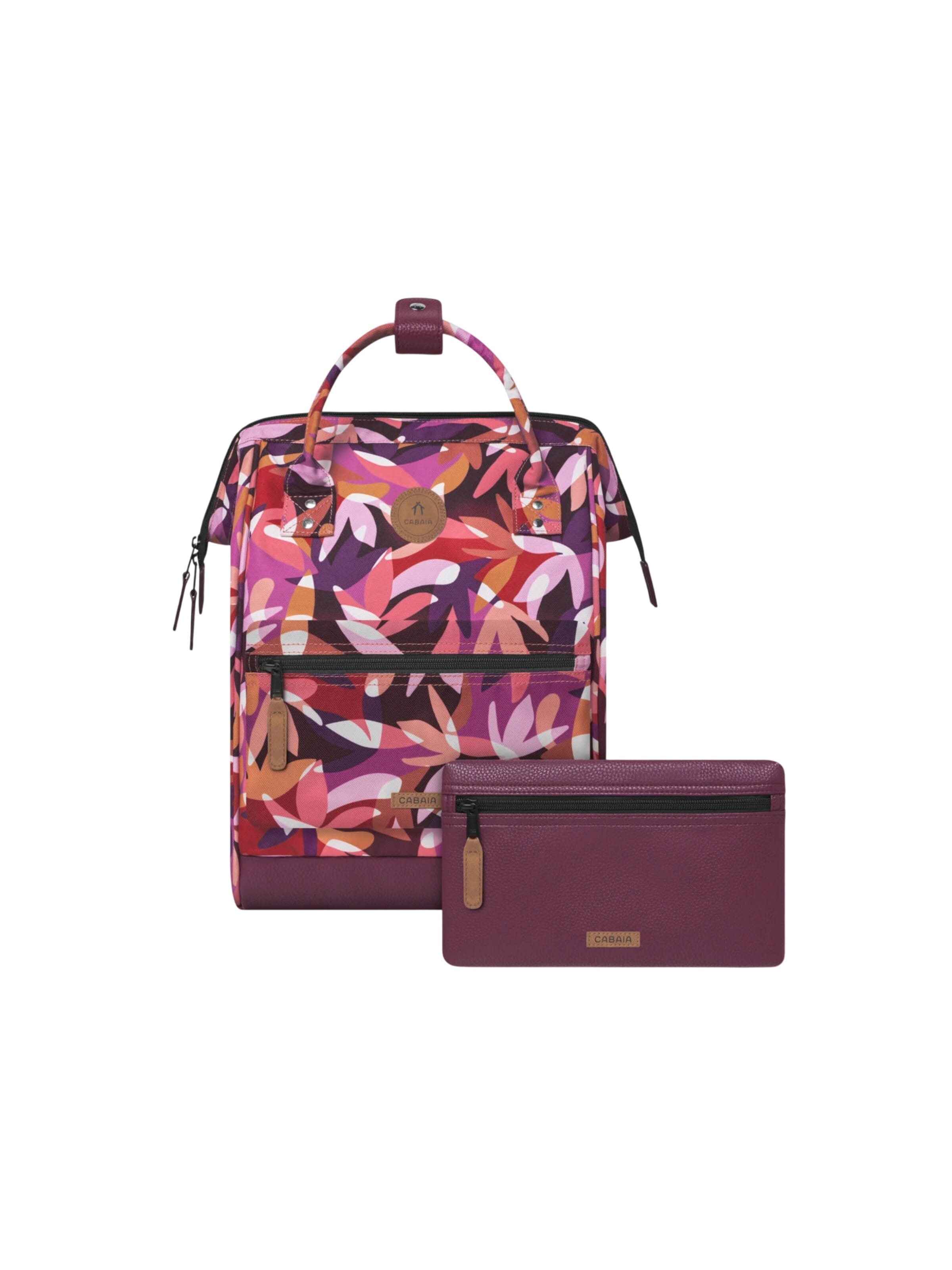 Cabaia Backpack 'Montreuil  M' in Red: front
