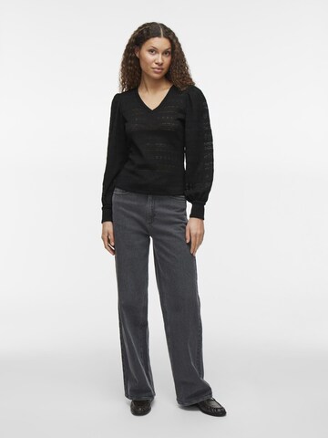 VILA Shirt in Zwart