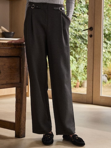 Next Loose fit Pleat-front trousers 'N. Premium' in Grey: front