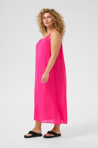 KAFFE CURVE Jurk 'Baya' in Roze