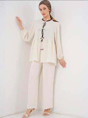 Bigdart - Calças de fato em bege: frente