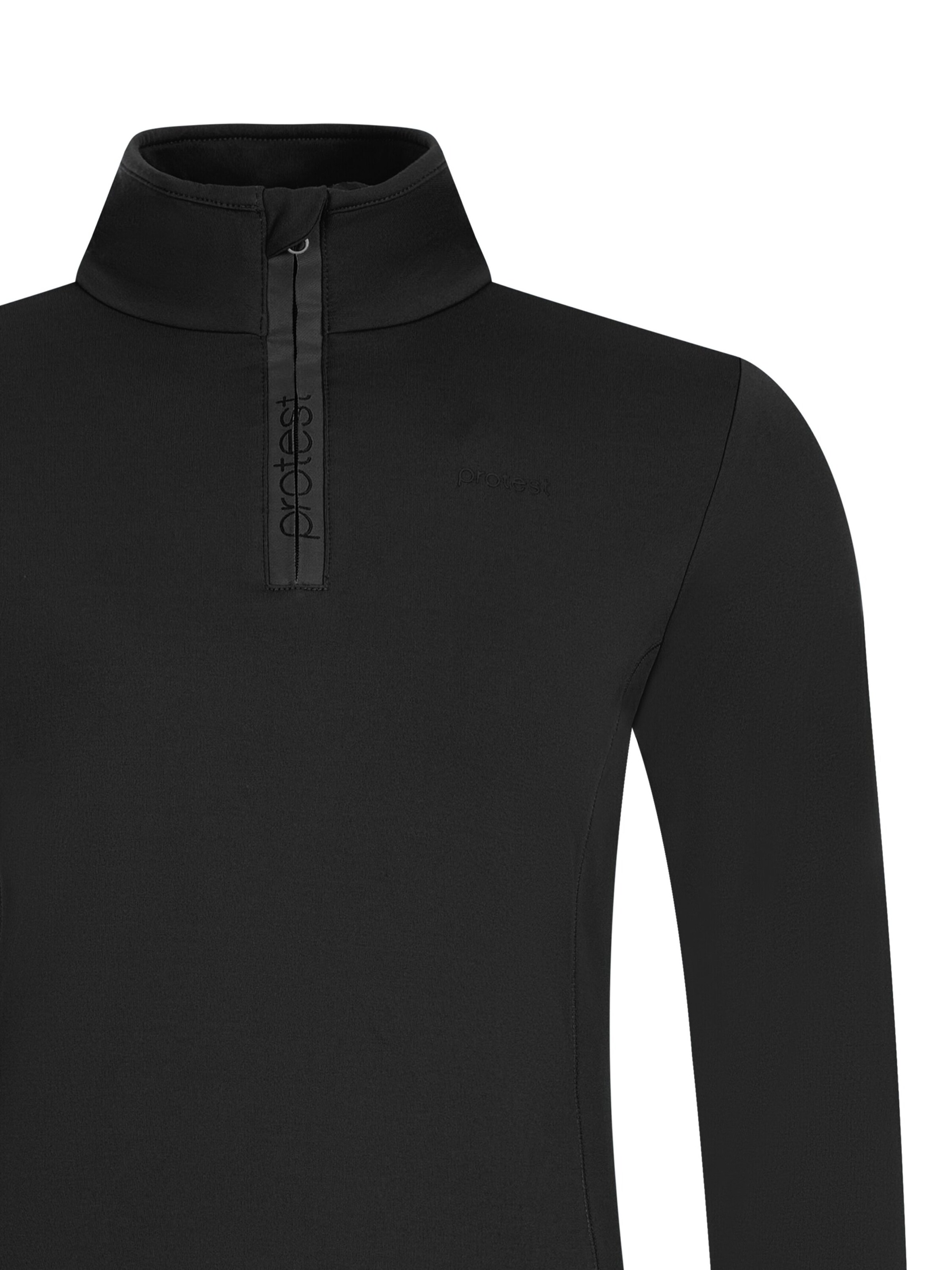 PROTEST Athletic Sweatshirt 'REFABRIZ' in Black
