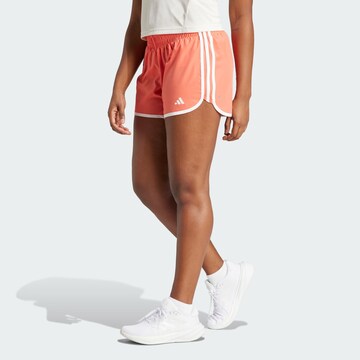 ADIDAS PERFORMANCE - regular Pantalón deportivo 'Marathon 20' en naranja