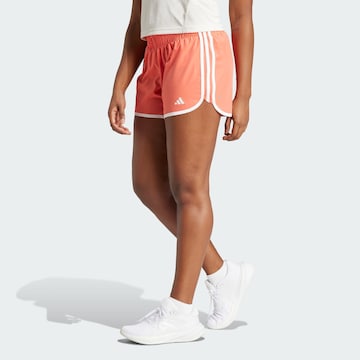 ADIDAS PERFORMANCE Regular Sports trousers 'Marathon 20' in Orange