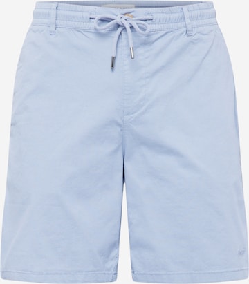 COLOURS & SONS Regular Chino Pants in Blue: front