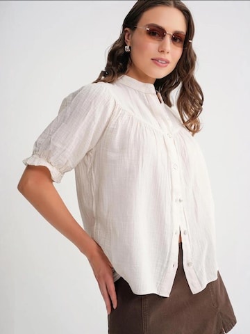 Camicia da donna di MixRay in bianco