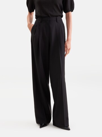 Regular Pantalon SEIDENSTICKER en noir : devant