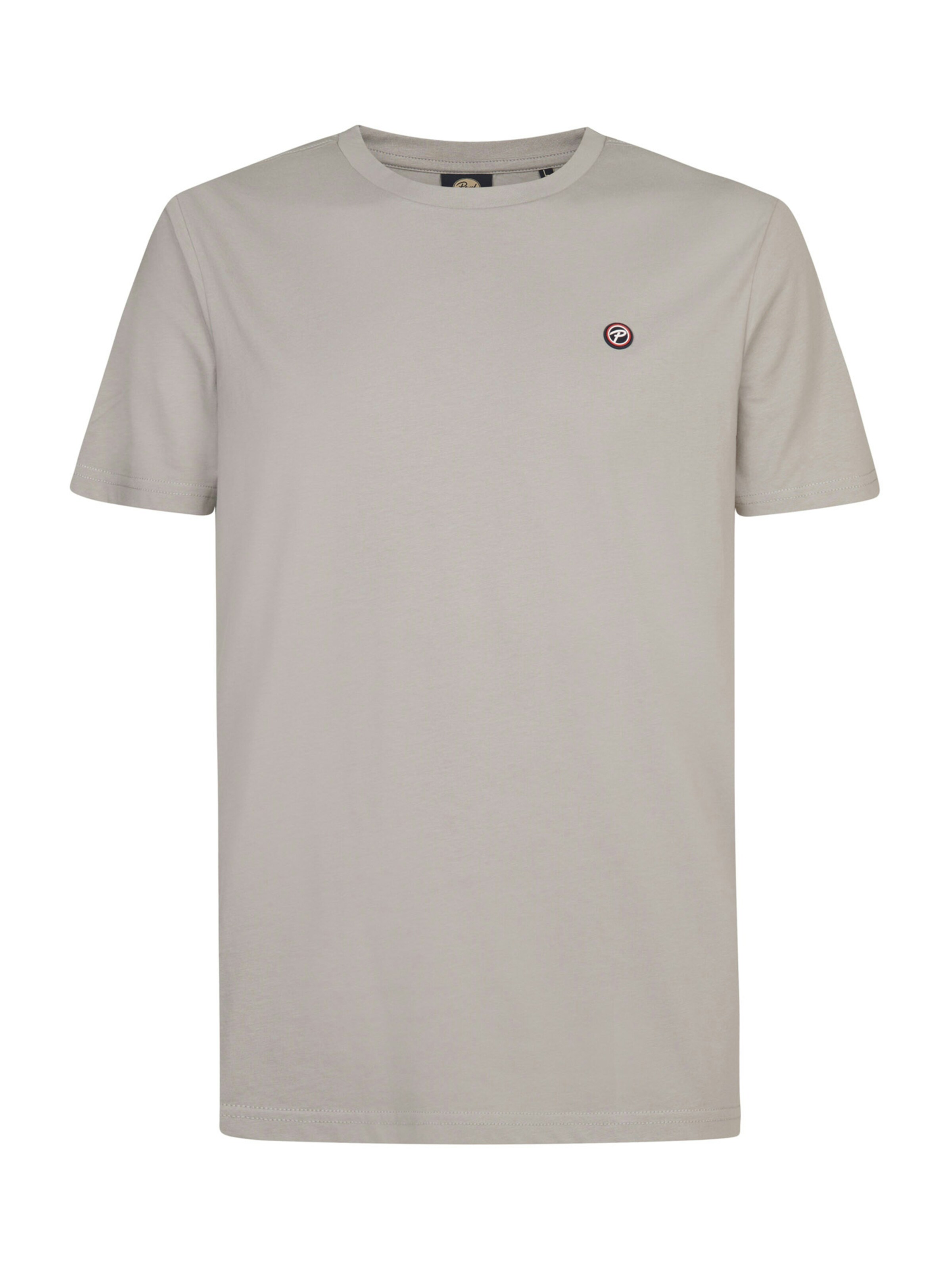 Petrol Industries Shirt 'Windward' in Grijs: voorkant