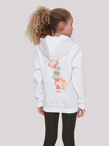 F4NT4STIC Sweatshirt 'Aloha' in Wit: voorkant