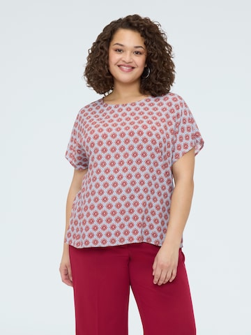 Chemisier Fiorella Rubino en rouge